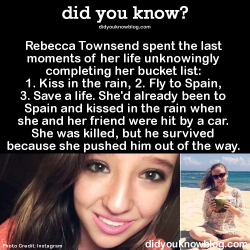 did-you-kno:  Her friend was hospitalized