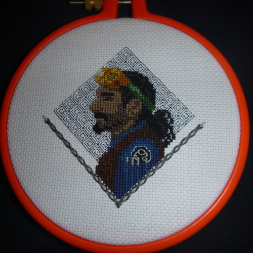 parvumautomaton: Bodhi Rook Last but definitely not least. My final stitch of the first batch of Sta