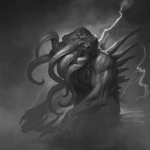 morbidfantasy21: Cthulhu – sketch by Johan Grenier