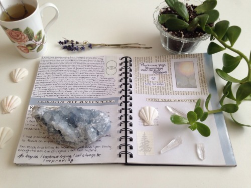 floralwaterwitch: I’m pretty proud of how my witchy journal is turning out so far