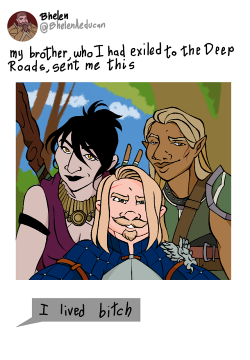 biancadavri:you guys can talk about hawke all you want but dragon age’s real representation of what 