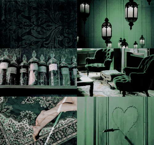 elvndork:■ Harry Potter themed asks: [40] Favoritecommon room? → Slytherin DungeonStudents ente