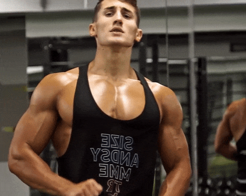 Are the pecs visible enough?5 more hunks pop up every single day on the blog