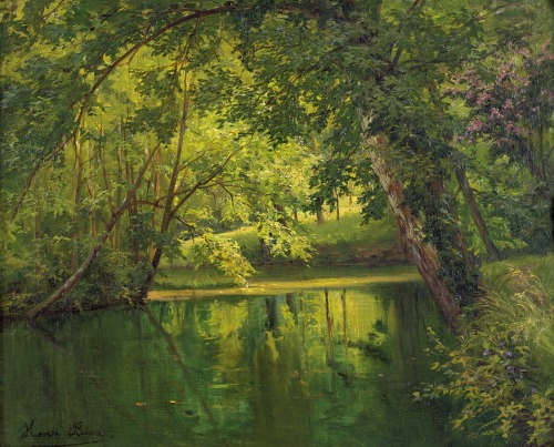 dappledwithshadow: Henri Biva(French, 1848 - 1929)