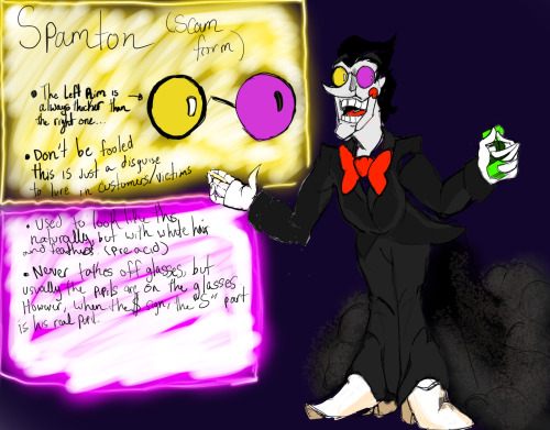 Here Is A Spamton I Made For An AU!