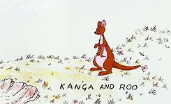 darkdrifteruk:  skiffykitten:  Deep in the hundred acre wood, where Christopher Robin plays. You’ll find the enchanted neighborhood of Christopher’s childhood days. A donkey named Eeyore is his friend and Kanga and little Roo. There’s Rabbit and