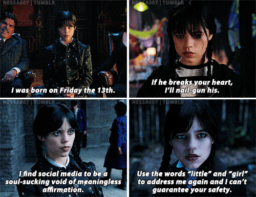 Best Of Wednesday Addams In Season 1!WEDNESDAY (2022- )
