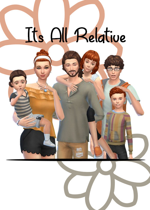 ♥ Its All Relative ♥ Total 1 group pose for the Sims 4 Gallery  You will need to downl