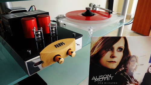 nip2002:  A very red affair! Alison Moyet’s vocals are a perfect partner for my Pathos Classic One amp. #vinyl #audiophile. Clearaudio adds fine detail to Pathos lively finesse offering, while Benz Micro Silver cartridge cuts the grooves with extreme