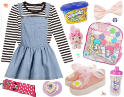 b1rthdaycake:  babygirl outfits are fun to