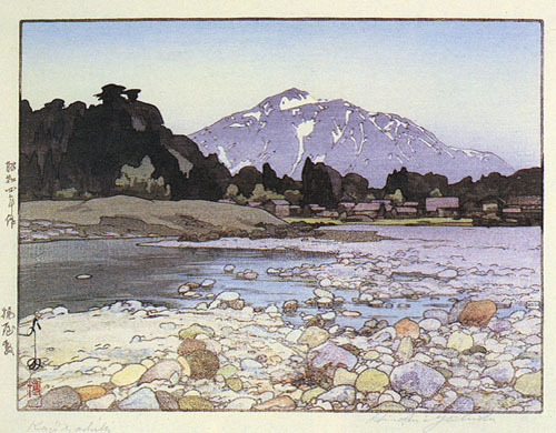 elvispandemonium:Hiroshi Yoshida 吉田 博 (1876 - 1950) - Kajiyashiki 1929