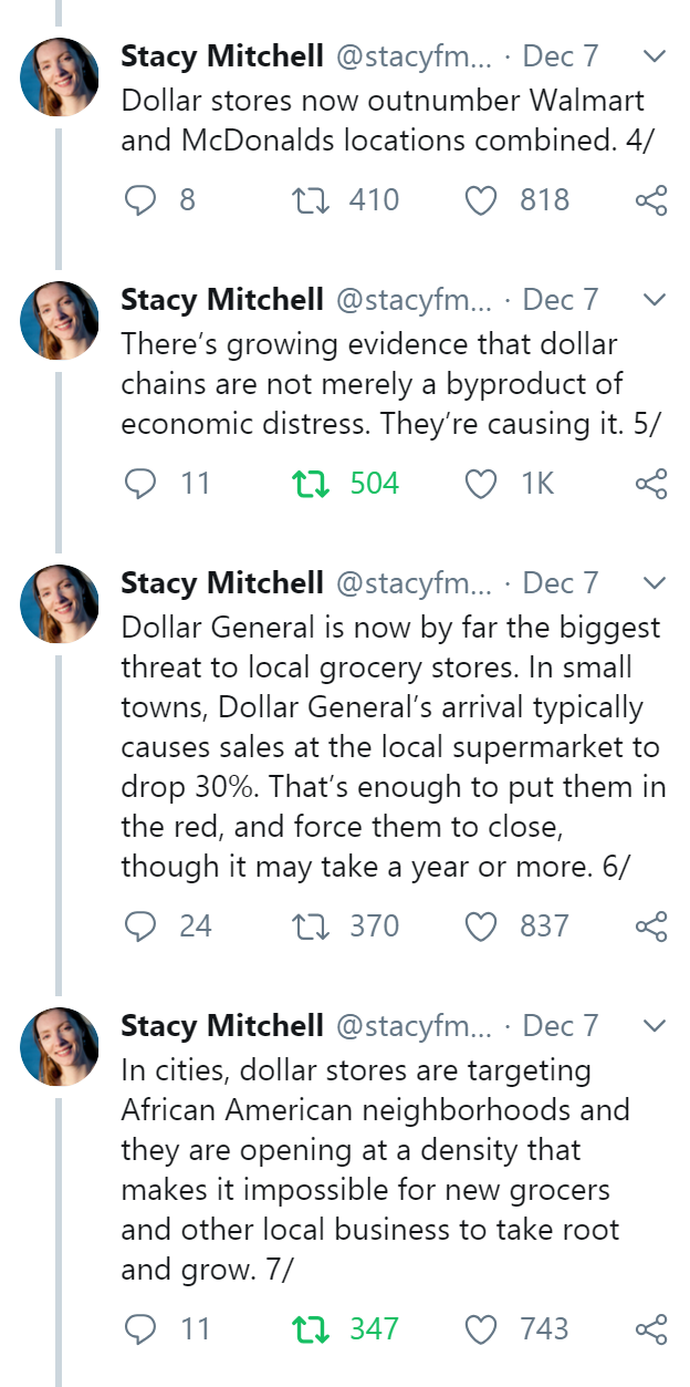 itsalburton: alwaysbewoke:    In cities, dollar stores are targeting African American