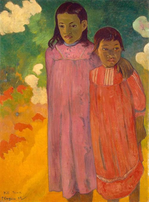 Piti Teina (Two Sisters), Paul Gauguin, 1892