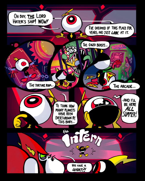 zakeno: A silly little comic I made as a thank you to the absolutely wonderful crew of Wander Over Y