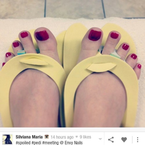 alamedastrip:  @silviana_maria is @alamedastrip approved #teamprettyfeet #toes #igtoes #igfeet #love