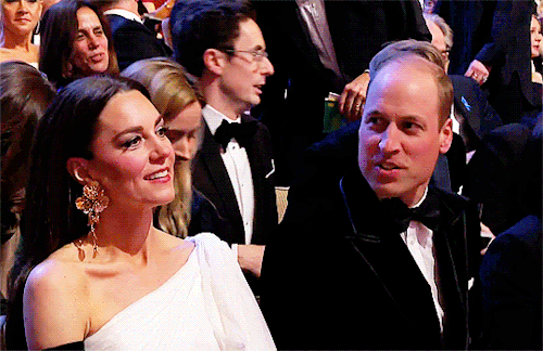 theroyalsandi:    The Prince and Princess of Wales at the EE BAFTA Film Awards 2023 at The Royal Festival Hall | February 19, 2023.  