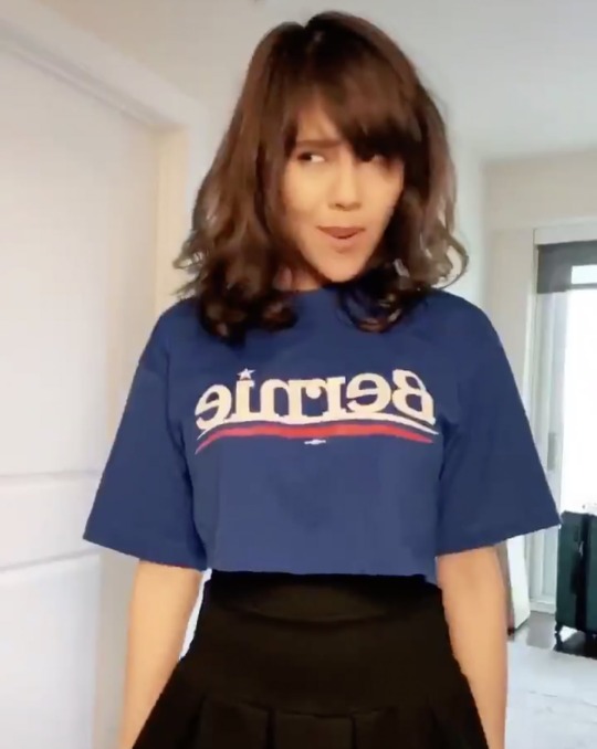 tempestpaige:tempestpaige:here’s what you missed on Twitter these past few days twitch streamer goes viral by making a tiktok where she lip syncs to a song called “ok boomer” while wearing a Bernie croptoptwitter immediately loses their minds, with