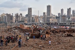 Beirut - The aftermath of what was initially being dubbed as a fireworks accident, has now been blamed on 2750 tonnes of Ammonium Nitrate stored at the port.Ammonium nitrate is mostly utilized in fertilizers. It has an RE factor of 1/0.74 compared to