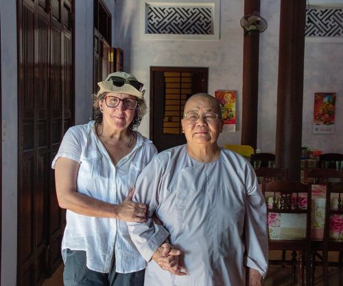 Which is the honored abbess of this Buddhist house of bhikkhunis? I am so ready to get back out into