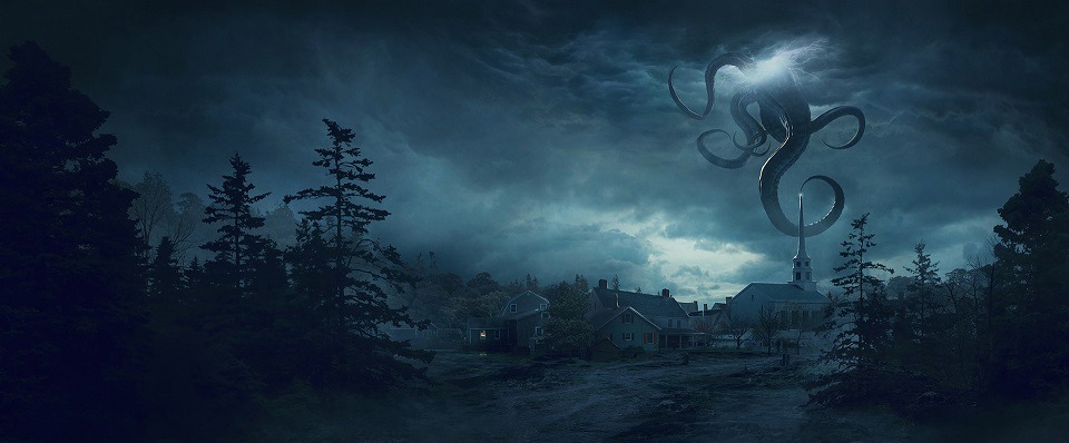 theamazingdigitalart:    H.P. LOVECRAFT The Fear from beyond - New England village