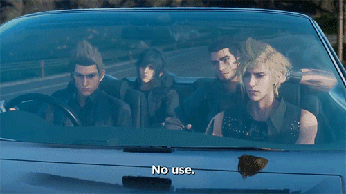  The Prince &amp; his gang in the Final Fantasy XV TGS 2014 Trailer (!)  GET