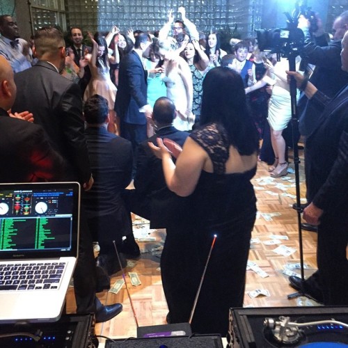 It&rsquo;s wedding season! Yours truly lighting it up! And yes, that&rsquo;s money on the fl