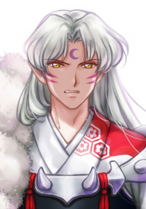 kay-i:Which Lord Sesshomaru are you today? Art © MeCharacter © Rumiko Takahashi