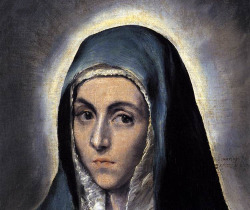adapto:El Greco Virgin Mary (1585)