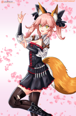 Patreon January Raffle Winner - Tamamo Cosplaying Ruby Rose  February Commission sale is going to บ off anything RWBY, Genlock, and/or Valentine’s Day/romantic related. Only a couple of slots open for this one if you want it by valentine’s day.