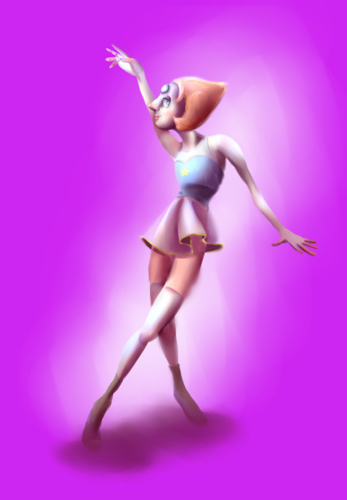 ohshitikilledbaurus:  I drew Pearl :)GarnetAmethyst