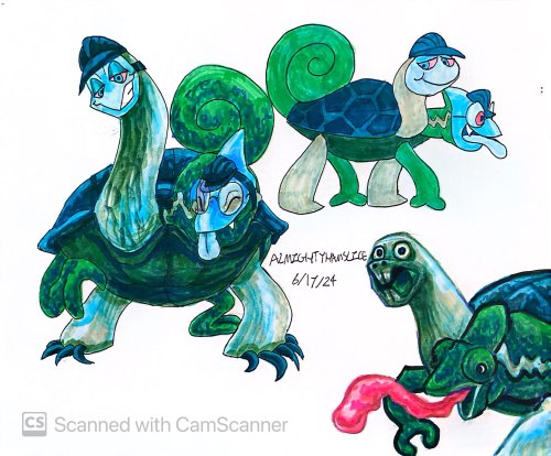 Tamataki And Chamataki Redesign! They're Basically Functionally Identical To Their Canon Counterpart