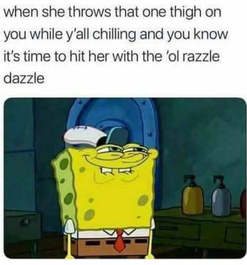 melonmemes:The ‘ol razzle dazzle