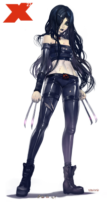 digitalberserk:  X23 practice. 