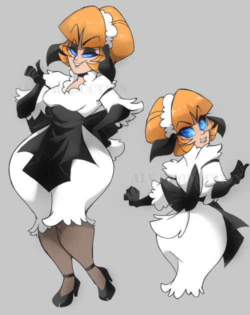 Full design of Rose ThornFire sheep maid style.