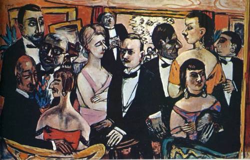 Party in Paris, 1947, Max Beckmann
