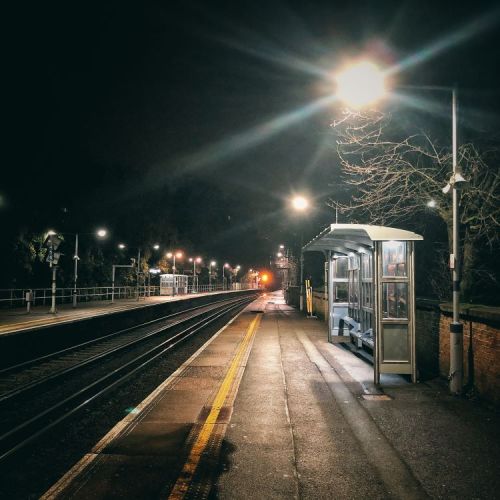 Blackheath station. South London, December 2020.