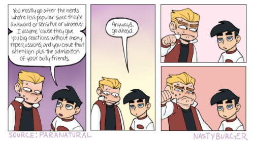 nastyburger:has anyone ever done these before? anyway read paranatural