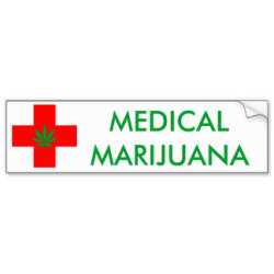 pineconeherb:  medical marijuana bumper sticker