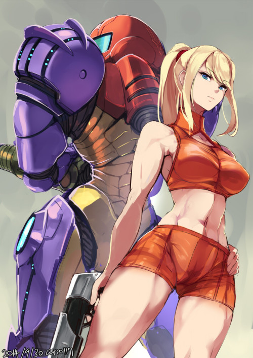 2004zilla: Samus Aran by Ario Can we all just agree Ario draws the best Samus ever  <3 <3 <3