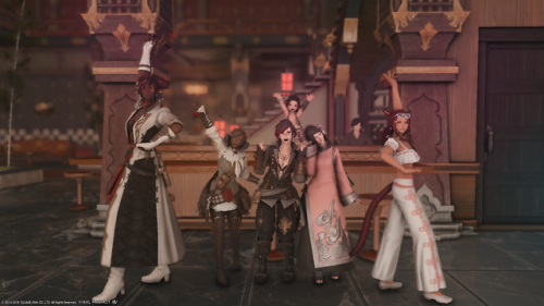 ffxivshc:Come on down to the Shirogane Host Club  we will be opening for a open house event Saturday