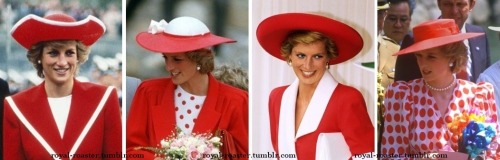 Diana, Princess of Wales - hats (1/5)