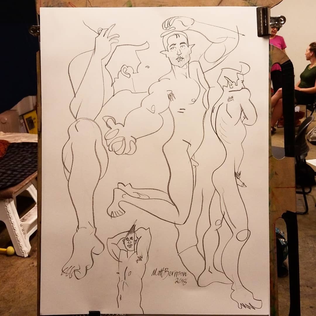 Figure drawing!  Approximately 22&quot;x30&quot;    #art #drawing #lifedrawing