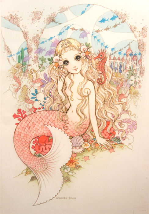 artofmacoto:  These are six of my personal favorite Macoto artworks… I really love fairy tales so I tend to gravitate toward those pieces, but I really love all of his work! 