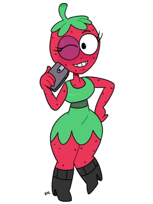 eyzmaster: OK K.O.! Let’s Be Heroes - Drupe 29 by theEyZmaster  Cute lil’ pose for a side project.    <3 <3 <3
