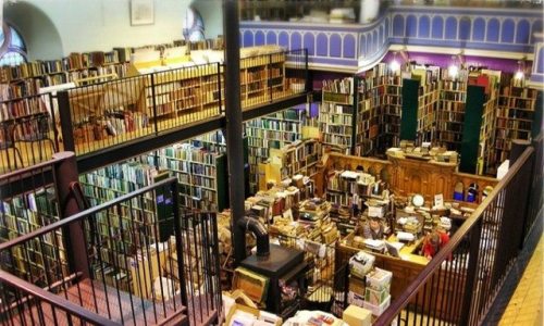 cair–paravel:Leakey’s Bookshop, Inverness. Scotland’s second largest secondhand bookshop, with aroun