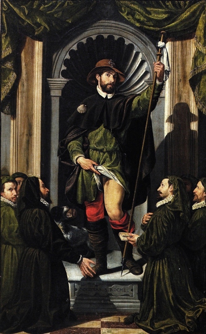 Paolo Cavagna, Saint Roch in Adoration, 1591