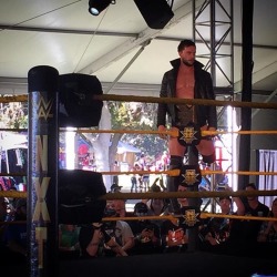 unstablexbalor:  wwenxt: #WWENXT Champion @wwebalor makes his way to ring at #NXTAftershock!  