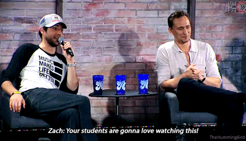 The Hiddleston Effect™: Fan Edition (with a side of Sassy Zach) ~ Because if you’ve ever tried to ma