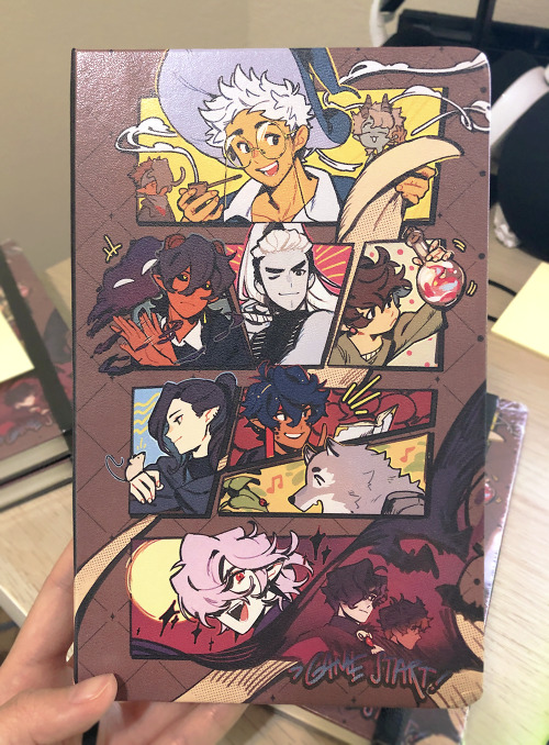 leather cover notebooks i made for my dnd party with close friends :D we are approaching a new arc a