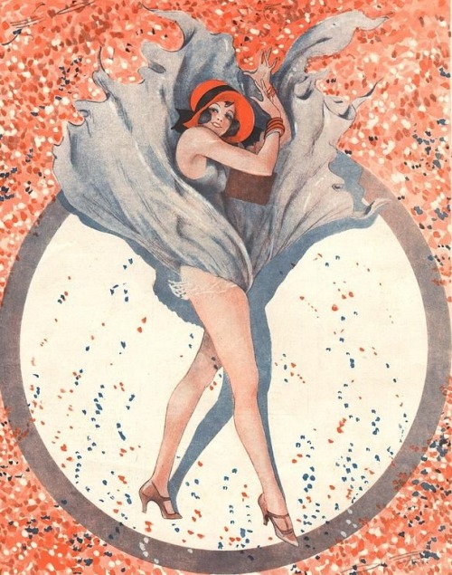 Illustration by Vald ‘Es for Le Sourire, 1930s